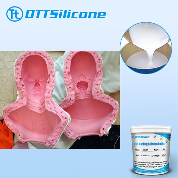 OTT silicone mold making rubber liquid